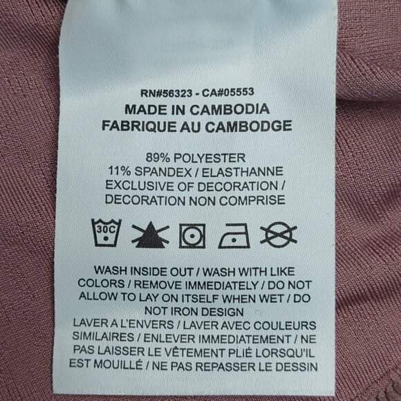 Nike Court Slam Women's Dri-fit  Mauve Tennis Sleeveless Tank Top Size Large - Picture 8 of 12